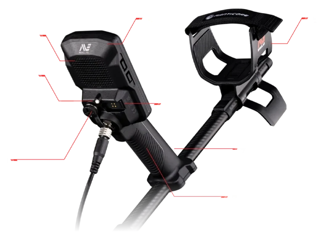 Erzincan Minelab Manticore - Kontrol paneli