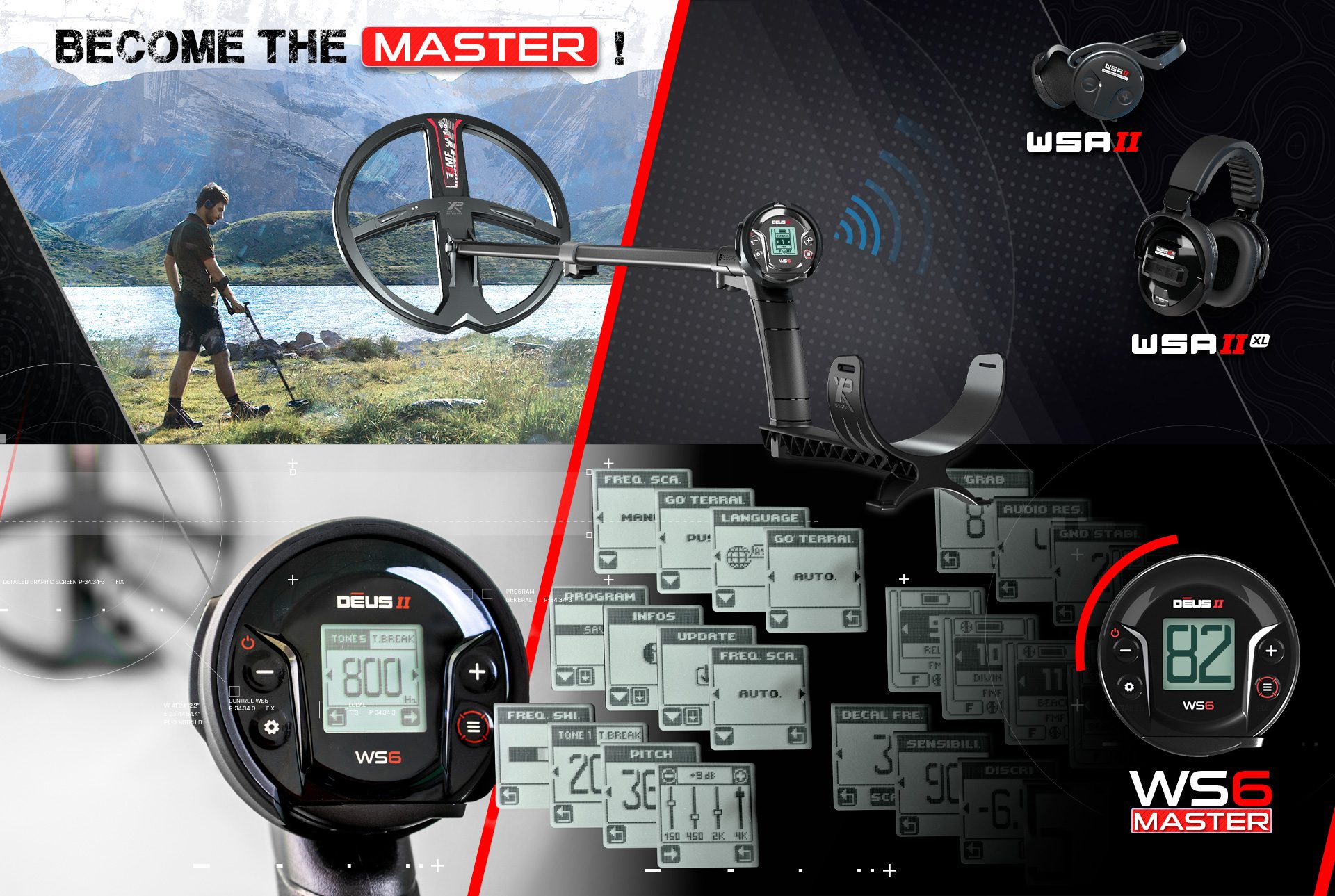 Erzincan XP Deus II WS6 MASTER - XP WS6 MASTER Deus 2 saha ve su kullanımı